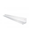 Modern transparent acrylic photo shelf various sizes.