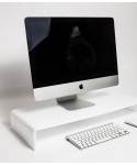 Alzatina 30x25h40 supporto in plexiglass per TV e PC