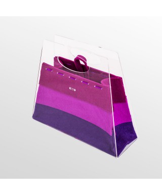 Borsetta trasparente da donna