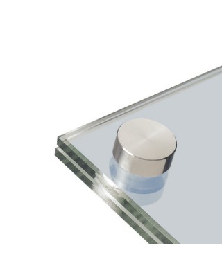 Vetrinetta da parete L25H31P12 in plexiglass trasparente su misura.