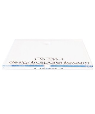 Kit teca da incollare in plexiglass trasparente su misura 80x30H51.