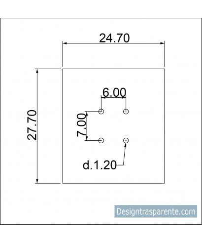 Plexiglass su misura taglio laser
