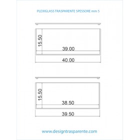Box per Album Fotografico per Matrimoni in plexiglass trasparente.