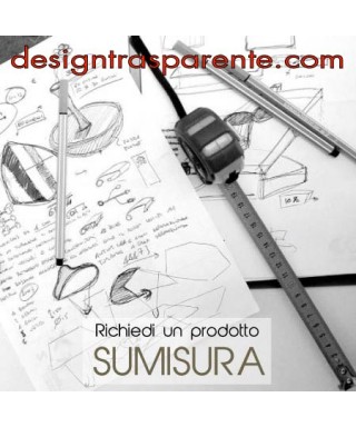 Targa in plexiglass su misura personalizzata come da disegno