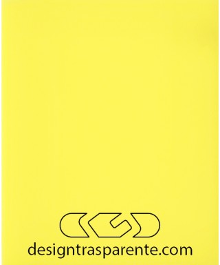 Fasce paracolpi cm 99 battisedia in plexiglass giallo limone.