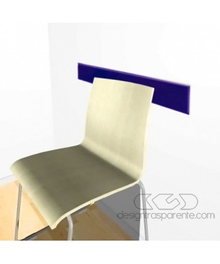 Midnight Blue acrylic chair rail cm 99 wall protector.