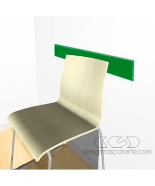 Forest green acrylic chair rail cm 99 wall protector