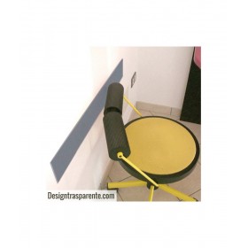 Protector de pared  grisaceo cm 99 de metacrilato.