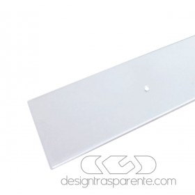 Chair rail cm 99 high thickness clear acrylic wall protector.