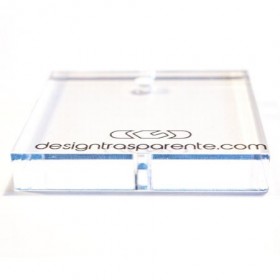 Plexiglass trasparente taglio laser su misura spessore mm 10
