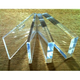  Pannello in plexiglass trasparente spessore mm 10 taglio laser - coprilavello