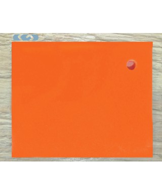 Lastra plexiglass arancione taglio laser su misura