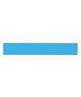 6 Sky-blue acrylic rail chair  thickness 3 mm