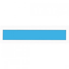 6 Sky-blue acrylic rail chair  thickness 3 mm