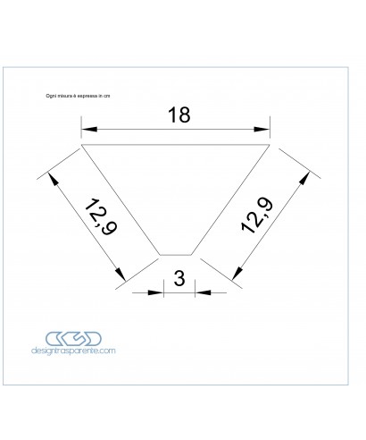 4 Sagome di plexiglass su misura taglio laser
