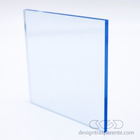 Plancha Metacrilato Azul Claro Fluorescente 92610 láminas a medida.