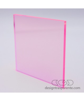 Plancha Metacrilato Rosa Fluorescente 92320 láminas a medida.