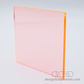 Plancha Metacrilato Naranja Fluorescente 92315  láminas a medida.