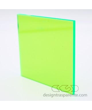 Plancha Metacrilato Verde Fluorescente 92231 - paneles a medida
