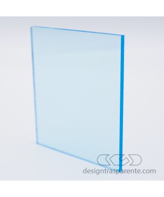 Lastra plexiglass azzurro trasparente 610 acridite su misura
