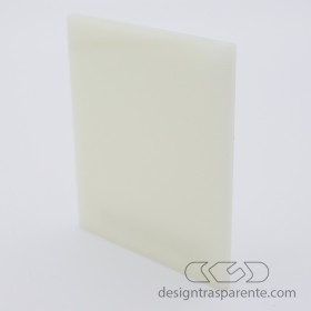 Lastra plexiglass bianco avorio crema chiaro 771 acridite su misura.