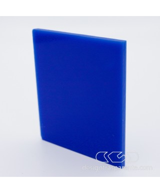 Lastra plexiglass blu cobalto azzurro pieno acridite 540 su misura
