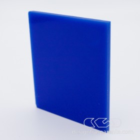 Lastra plexiglass blu cobalto azzurro pieno  541 acridite su misura.