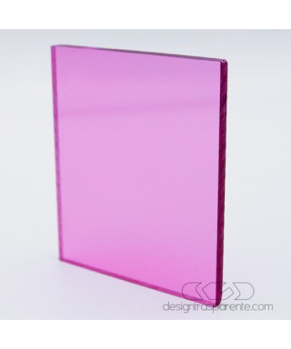 Lastra Plexiglass viola lilla pieno acridite 430 su misura
