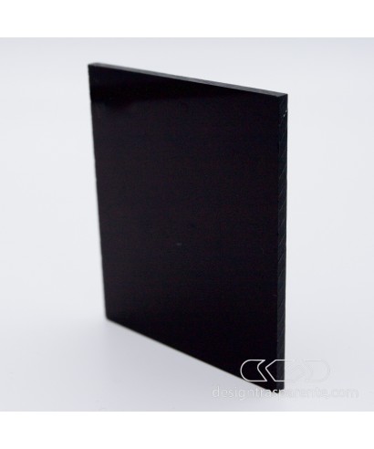 Plexiglass colorato nero lucido coprente acridite 80 cm 150x100