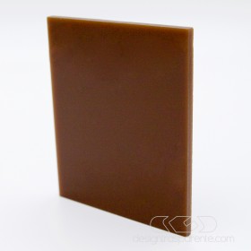 Plancha Metacrilato Marron Chocolate 851 laminas y paneles a medida.