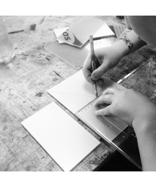 5 Lastra in plexiglass trasparente taglio laser per kit teca