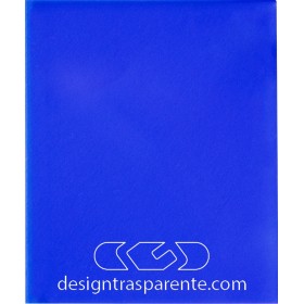 3 Lastre plexiglass blu trasparente taglio laser su misura