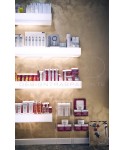 Luminous shelf cm 50 white plexiglass LED light.