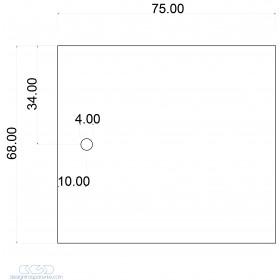 Pannelli in plexiglas grigio topo coprente taglio e fori su misura