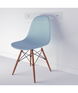 Chair rail cm 100 clear acrylic wall protector.