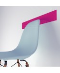 Protector de pared fucsia cm 99 de metacrilato.