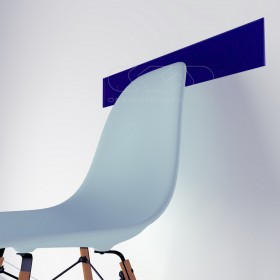 Midnight Blue acrylic chair rail cm 99 wall protector