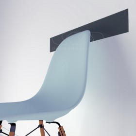 Mouse grey acrylic chair rail cm 99 wall protector