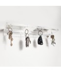 Acrylic shelf 15x10 with coin tray and magnetic key holder