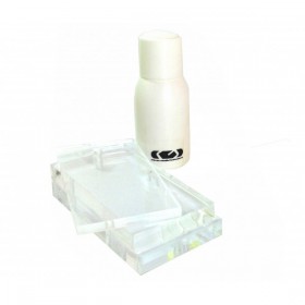 60x40h70 - Lastre in plexiglass trasparente su misura, colla per plexiglass, teca fai da te