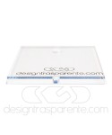 DIY Kit cm 85X35 display case custom acrylic sheets and glue.