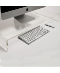 70x30 clear acrylic monitor rise stand.