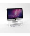95x20 clear acrylic monitor rise stand.