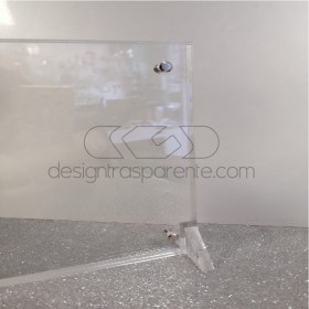 2 Cornici portafoto da tavolo in plexiglas trasparente Su Misura