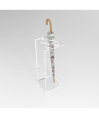 Minimal acrylic umbrella stand cm 25x25h70 transparent