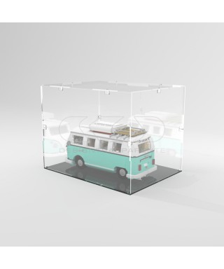 Teca 70x20 vetrinetta economica in plexiglass trasparente da montare.