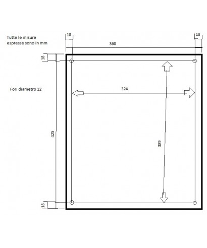 Plexiglass taglio laser su misura come da disegno Castagnoli