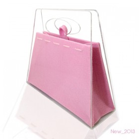 Borsetta trasparente da donna