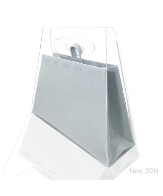 Borsetta trasparente da donna