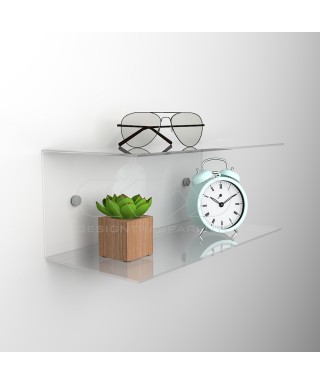 OFFERTA Comodino sospeso cm 20x15H15 mensola doppia modello a C.